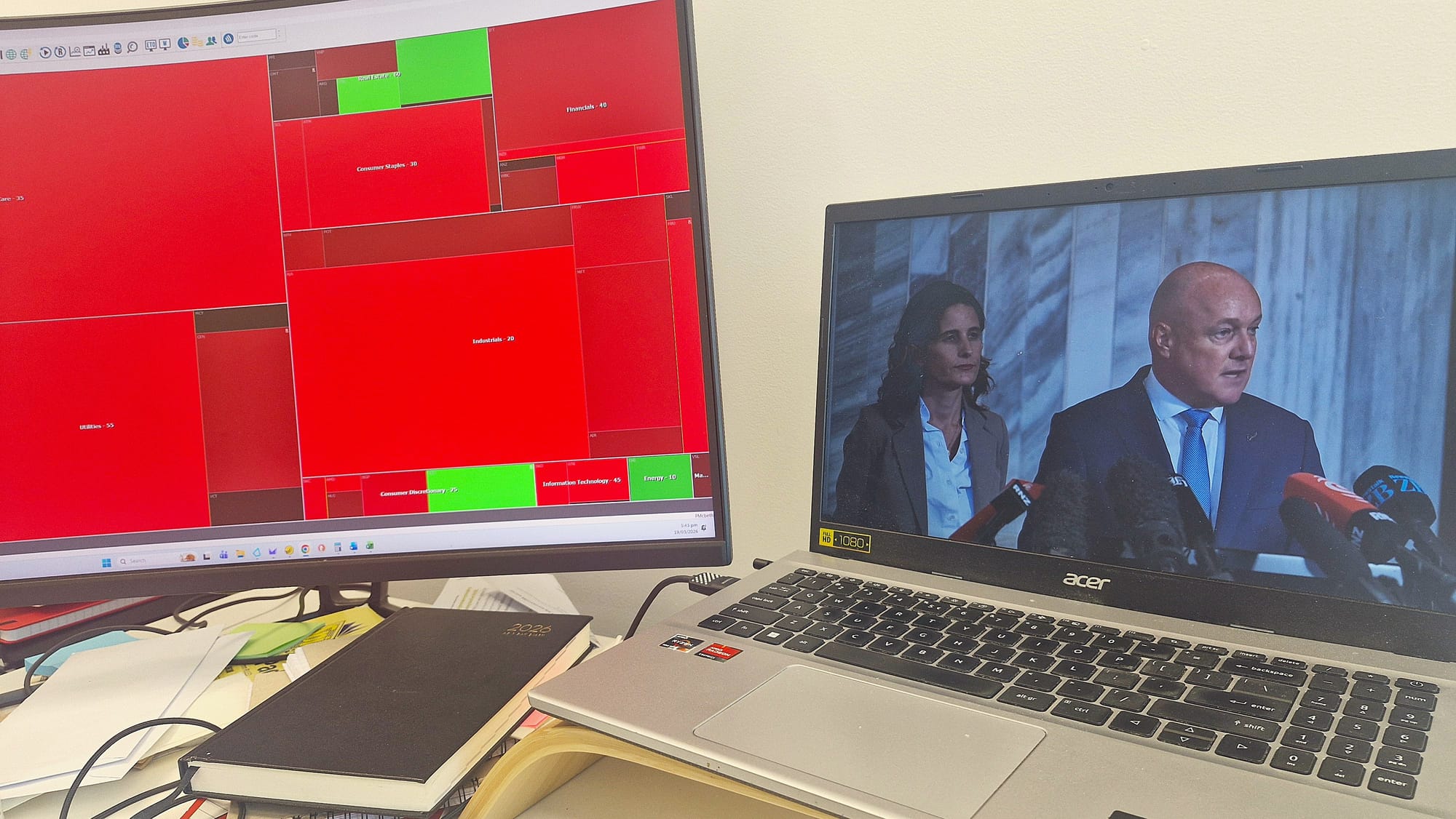 NZX50 sinks as Iran strikes on Qatar chill Asian markets