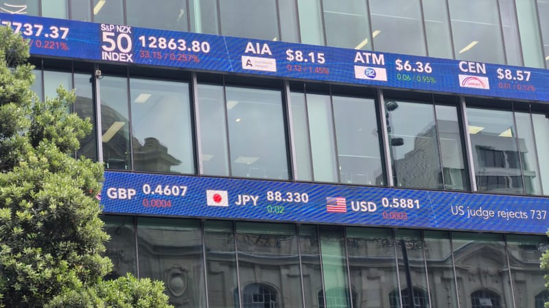 Chinese stimulus buoys kiwi; Nvidia probe weighs on Wall Street post image